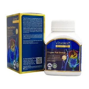Organ Fat Detox Vitatree (60 viên) - Hỗ trợ kiểm soát cơn thèm ăn