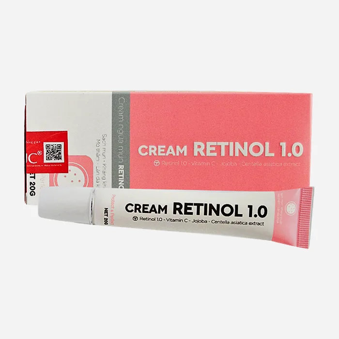 Cream Retinol 1.0 (20g) - Gel ngừa mụn