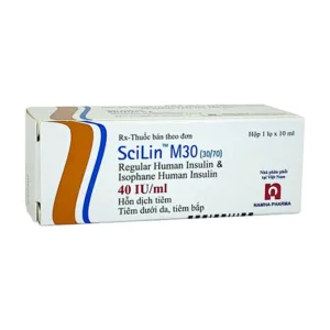Scilin M30 40IU/ml - Điều trị đái tháo đường (10ml)