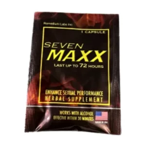 Seven Maxx (10 gói x 1 viên) – Hỗ trợ sinh lý nam giới