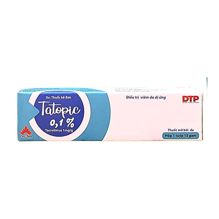 Tatopic 0,1% - Điều trị viêm da dị ứng