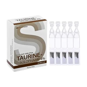 Taurine 4% (20 ống) - Thuốc nhỏ mắt trị viêm giác mạc (20 ống)