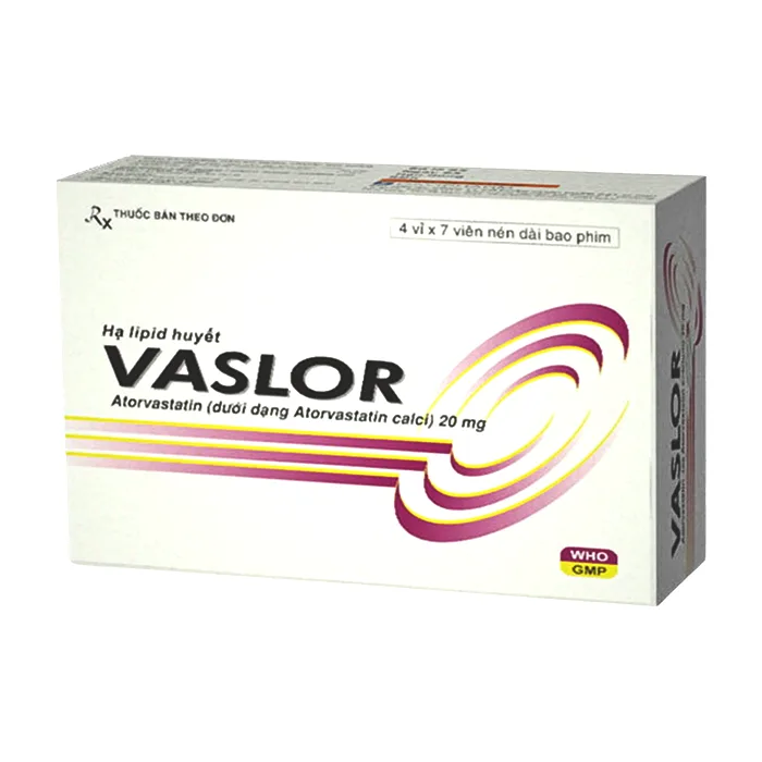 Vaslor - Điều trị mỡ máu