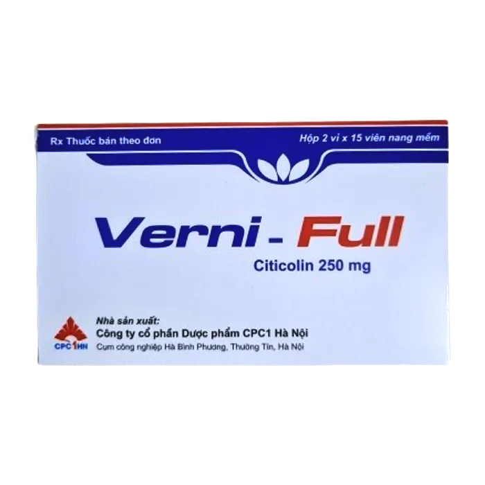 Verni Full 250mg - Điều trị đau thần kinh