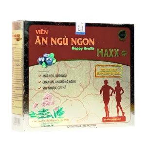 Happy Health Maxx New - Viên ăn ngủ ngon (60 viên)