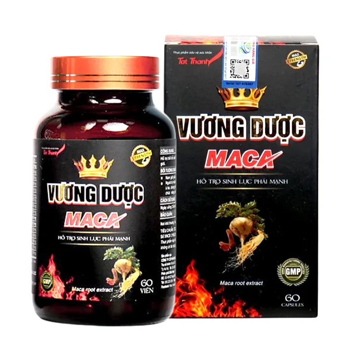 Vương Dược Maca (60 viên) - Hỗ trợ sinh lý cho nam