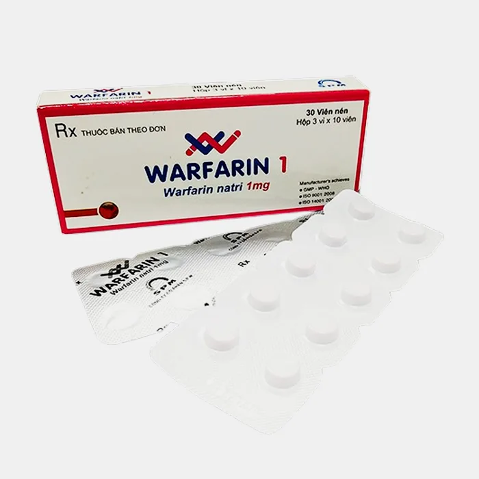 Warfarin 1 S.P.M - Trị huyết khối tĩnh mạch, nghẽn mạch phổi