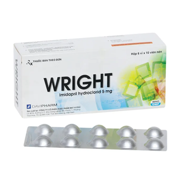 Wright 5mg - Thuốc điều trị huyết áp