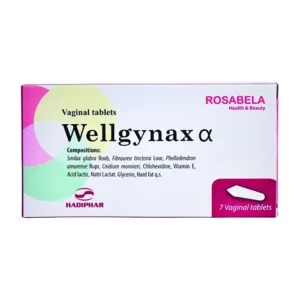 Wellgynax Alpha (7 viên) - Viên đặt, điều trị viêm âm đạo