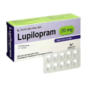 Lupilopram 10mg (Escitalopram) - Thuốc trị các chứng trầm cảm, rối loạn lo âu