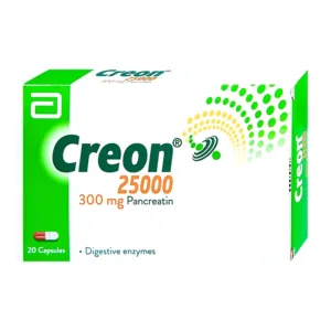Creon 25000 (20 viên) - Điều trị thiểu năng tụy ngoại tiết