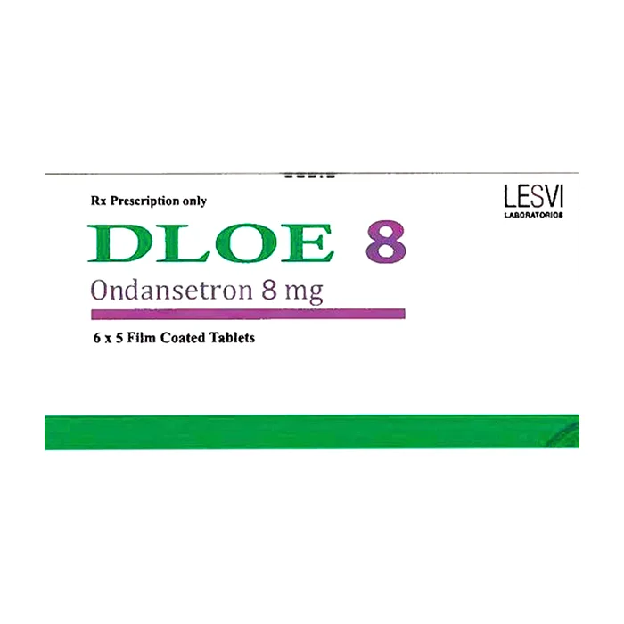 Dloe 8 (6 vỉ x 5 viên) - Thuốc điều trị buồn nôn và nôn