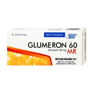 Glumeron 60 (2 vỉ x 15 viên) - Điều trị đái tháo đường tuýp 2