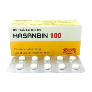Hasanbin 100 (3 vỉ x 10 viên) - Điều trị rối loạn chức năng tiêu hóa