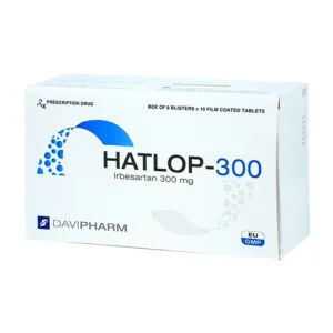 Hatlop 300 (6 vỉ x 10 viên) - Điều trị bệnh tăng huyết áp