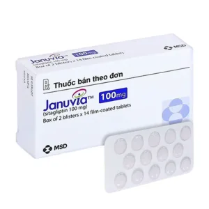 Januvia 50mg (2 vỉ x 14 viên) - Điều trị bệnh đái tháo đường
