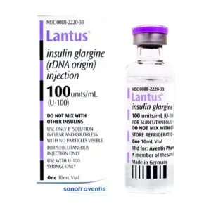 Lantus SoloStar 100IU/ml (5 cây x 3ml) - Trị đái tháo đường