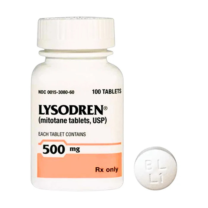 Lysodren 500mg - Điều trị bệnh ung thư tuyến thượng thận