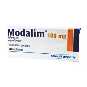 Modalim 100mg (2 vỉ x 14 viên) - Thuốc điều trị mỡ máu hiệu quả