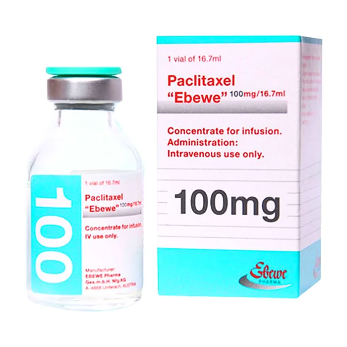 Paclitaxel \"Ebewe\" 100mg/16,7ml - Thuốc điều trị ung thư