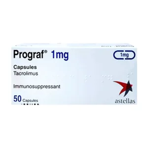 Prograf 1mg (5 vỉ x 10 viên) - Ngăn đào thải sau ghép tạng