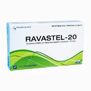 Ravastel 20 (3 vỉ x 10 viên) - Thuốc trị mỡ máu