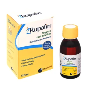 Rupafin 1mg/ml 120ml - Điều trị triệu chứng viêm mũi dị ứng, mề đay chai