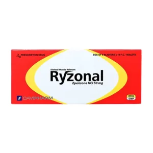 Ryzonal 50mg (6 vỉ x 10 viên) - Điều trị liệt cứng và tăng trương lực cơ