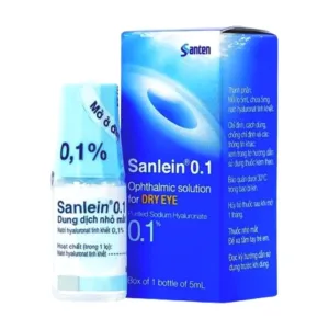 Sanlein 0.1% 5ml - Điều trị rối loạn biểu mô kết - giác mạc lọ