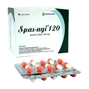 Spas-Agi 120mg (10 vỉ x 10 viên) - Giảm đau do co thắt cơ trơn ở đường tiêu hoá