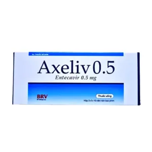 Axeliv 0.5 BRV (3 vỉ x 10 viên) - Thuốc điều trị viêm gan B