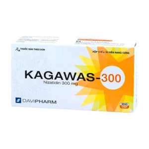 Kagawas 300mg (3 vỉ x 10 viên) - Điều trị viêm loét dạ dày, tá tràng