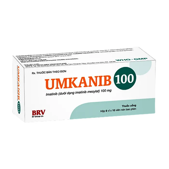 Umkanib 100 (6 vỉ x 10 viên) - Thuốc điều trị bệnh bạch cầu