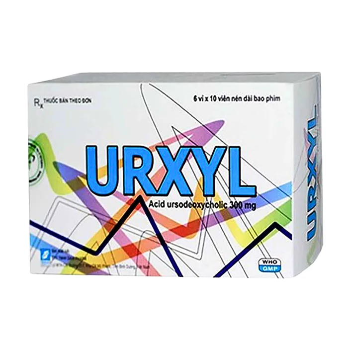 Urxyl 300mg (6 vỉ x 10 viên) - Điều trị xơ gan, làm tan sỏi mật