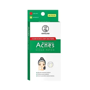 Acnes Clear Patch Rohto Mentholatum (2 gói x 12 miếng) - Miếng dán mụn