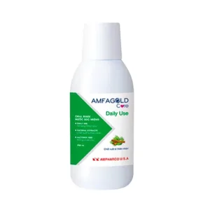 Amfagold Care Daily Use 250ml - Nước súc miệng hằng ngày
