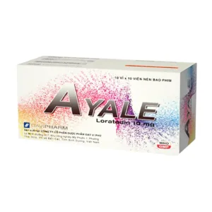 Ayale 10mg (10 vỉ x 10 viên) - Thuốc điều trị viêm mũi dị ứng