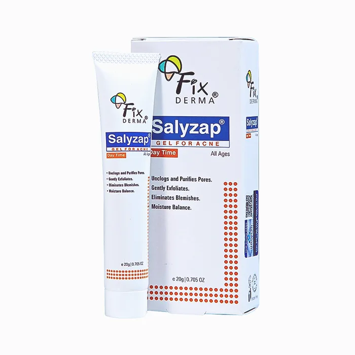 Gel Fixderma Salyzap Day Time (20g) - Giảm mụn, ngăn ngừa hình thành nhân mụn mới