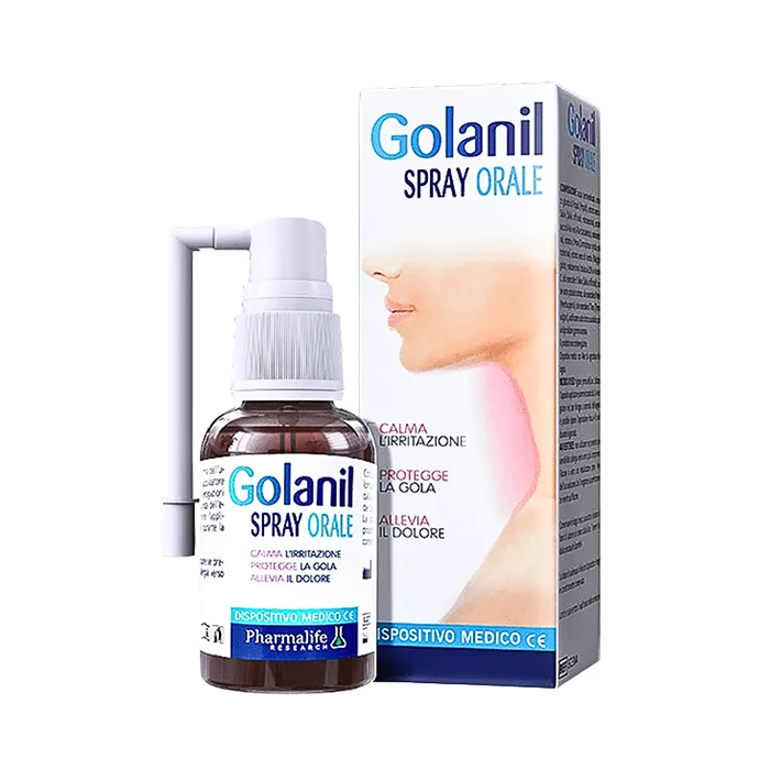 Golanil Spray Orale Pharmalife 30ml - Xịt họng giảm ho
