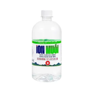 Ion Muối Fujiwa 680ml - Nước súc miệng diệt khuẩn, vệ sinh họng và miệng