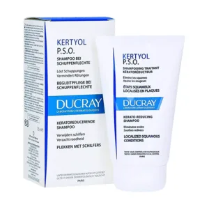 Dầu gội Ducray Kertyol P.S.O Shampoo (125ml) - Làm sạch tóc, loại bỏ gàu dạng mảng