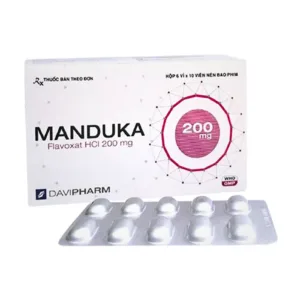 Manduka 200mg Flavoxat - Thuốc điều trị bệnh viêm đường tiết niệu