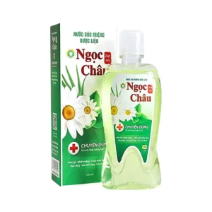 Nước súc miệng Ngọc Châu Hoa Linh 350ml - Làm sạch khử mùi hôi miệng