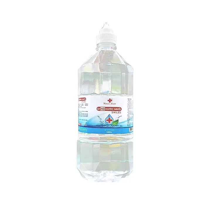 Nước muối Natri Clorid 1000ml Nhật Hàn