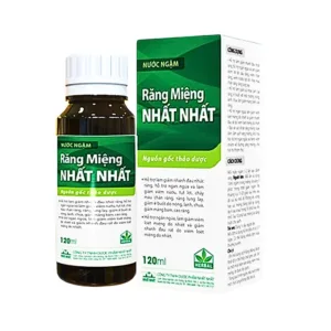 Nước ngậm răng miệng Nhất Nhất Plus 120ml