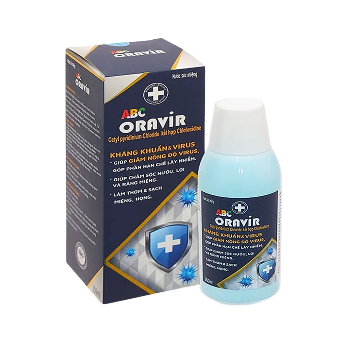 Oravir ABC 250ml - Nước súc miệng