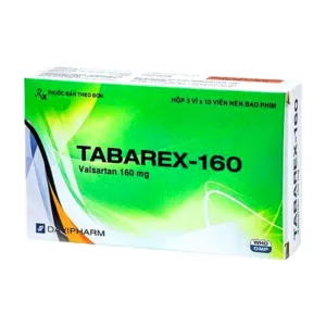Tabarex-160 (3 vỉ x 10 viên) - Thuốc điều trị tăng huyết áp