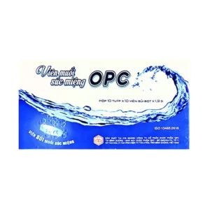 Viên muối súc miệng OPC (10 tuýp x 10 viên)