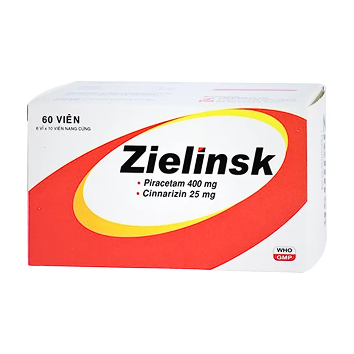 Zielinsk (6 vỉ x 10 viên) - Thuốc điều trị suy mạch não mạn tính