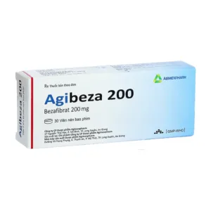 Agibeza 200 (3 vỉ x 10 viên) - Điều trị tăng lipoprotein